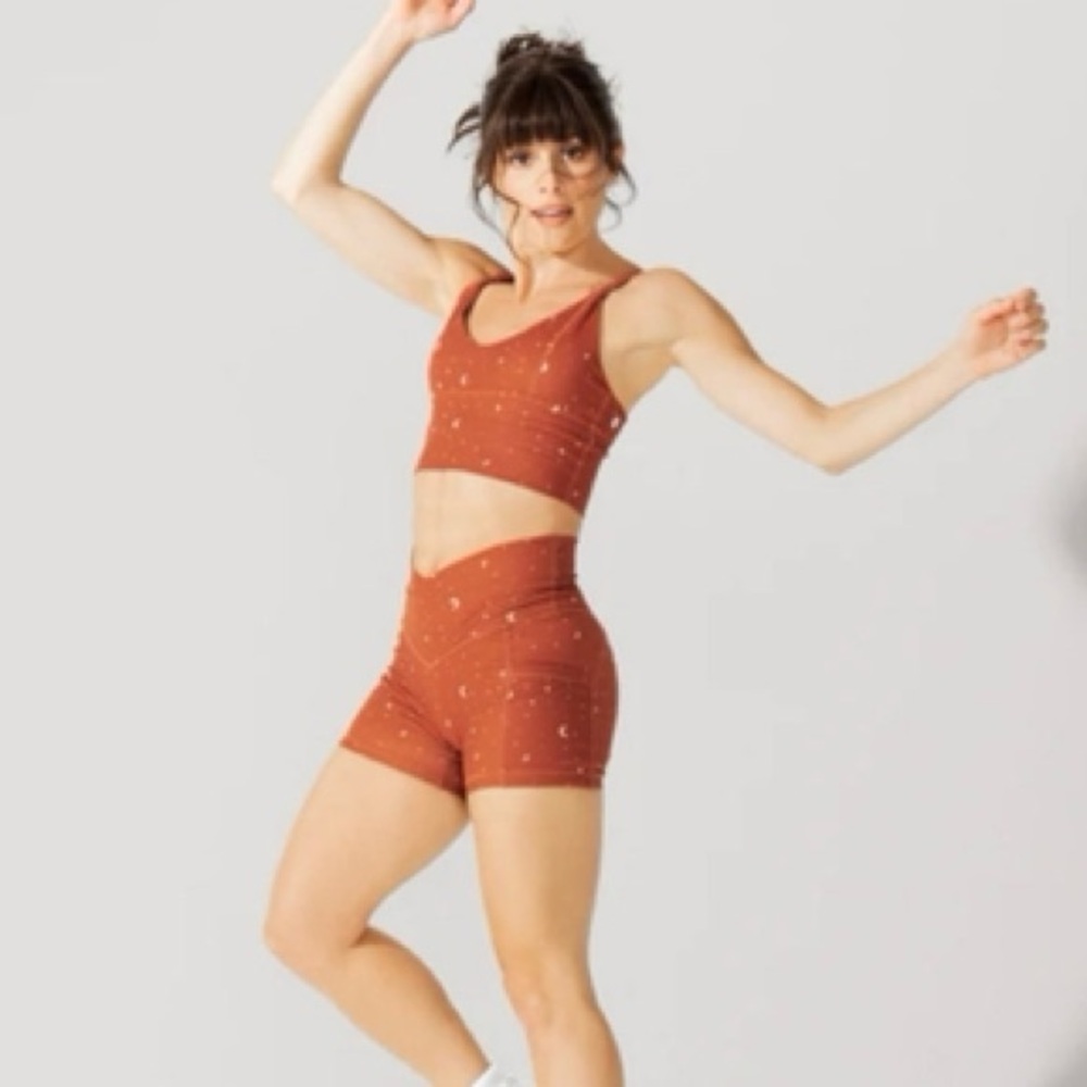 POPFLEX Celestial Clay Bike Shorts - Picture 4 of 5